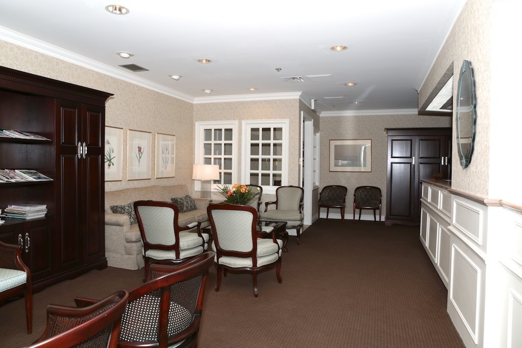 Suite 704 reception area and hallway view